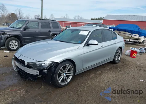 2016 BMW 328I из США, поврежденный, VIN WBA8E9C56GK646302